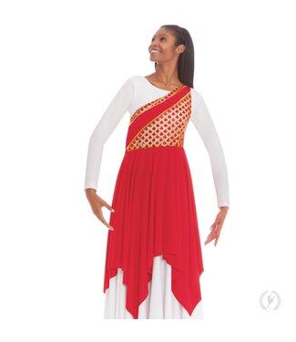 Eurotard Adult Blessed Grace One Shoulder Praise Tunic (79567)