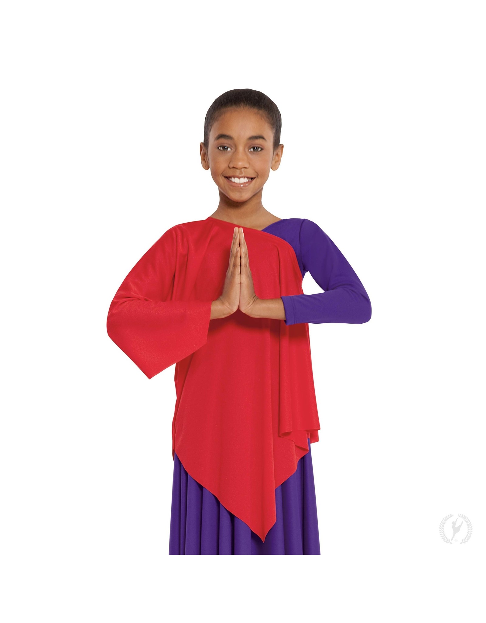 Eurotard Child Quiet Prayer One Shoulder Praise Tunic (13826C)