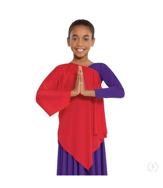 Eurotard Child Quiet Prayer One Shoulder Praise Tunic (13826C)