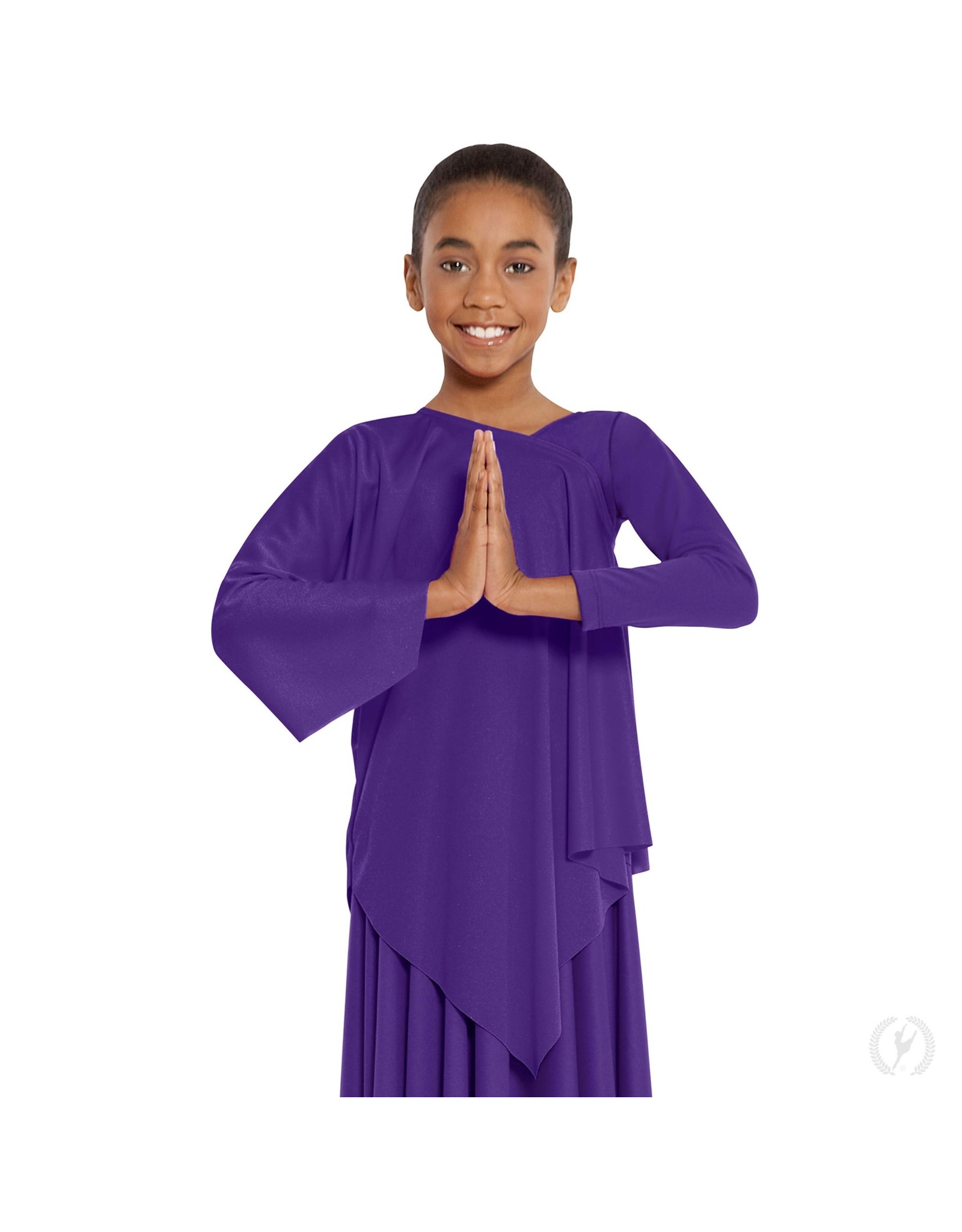 Eurotard Child Quiet Prayer One Shoulder Praise Tunic (13826C)