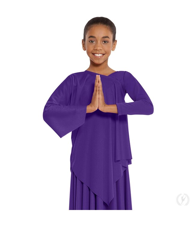 Eurotard Child Quiet Prayer One Shoulder Praise Tunic (13826C)