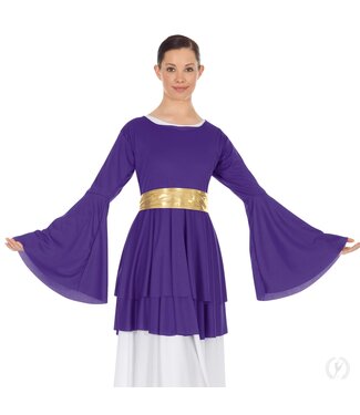 Eurotard Adult Peplum Top (13813)