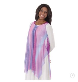 Eurotard Adult Soft Skies Sequined Sheer Praise Tunic (13848)