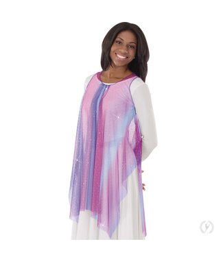 Eurotard Adult Soft Skies Sequined Sheer Praise Tunic (13848)