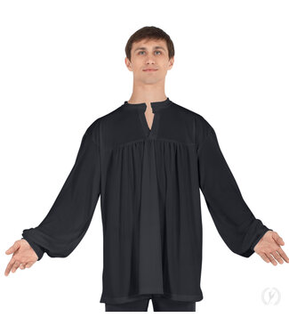 Eurotard Adult Unisex Open Collar Peasant Top (13831)