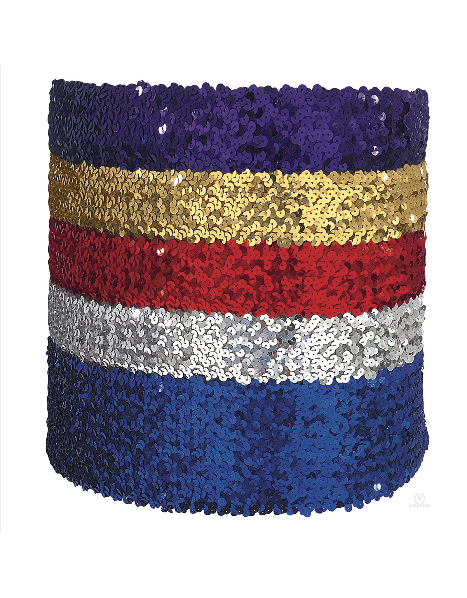 Eurotard 4" Wide Elastic Sequin Belt (13744)