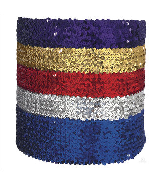 Eurotard 4" Wide Elastic Sequin Belt (13744)