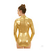 Eurotard Metallic Mock Neck Long Sleeve Leotard (19131)