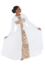 Body Wrappers Adult Praise Cross Long Dress (620)