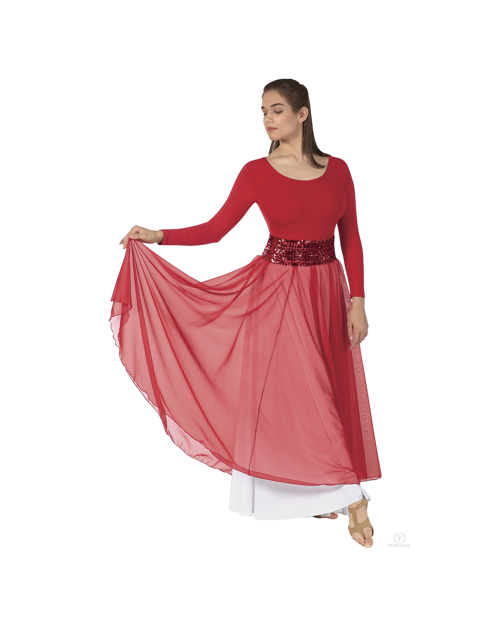 Eurotard Adult Sheer Devotion Chiffon Skirt (39746)