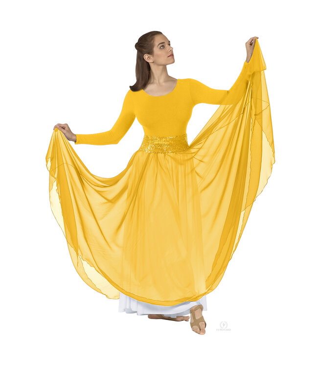 Eurotard Adult Plus Sheer Devotion Chiffon Skirt (39746P)