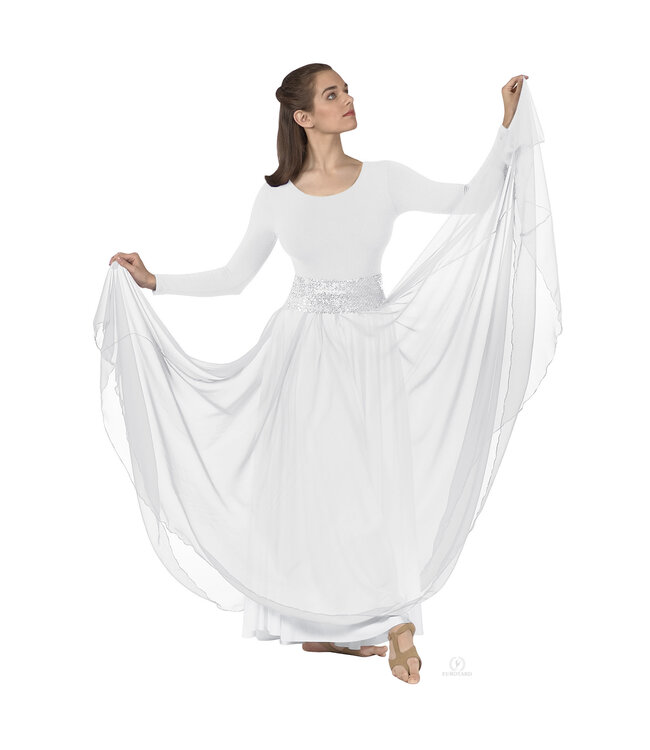 Eurotard Adult Plus Sheer Devotion Chiffon Skirt (39746P)