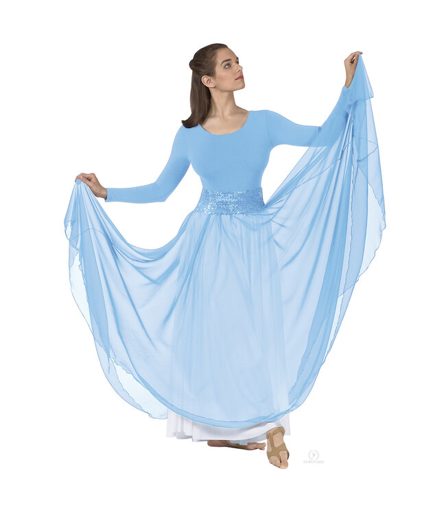 Eurotard Adult Plus Sheer Devotion Chiffon Skirt (39746P)