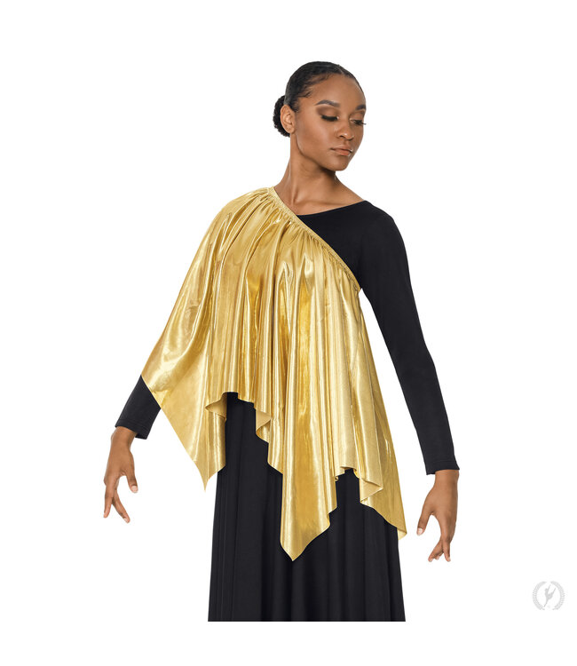 Eurotard Adult Gold Lamé 3-in-1 Overlay (14768)
