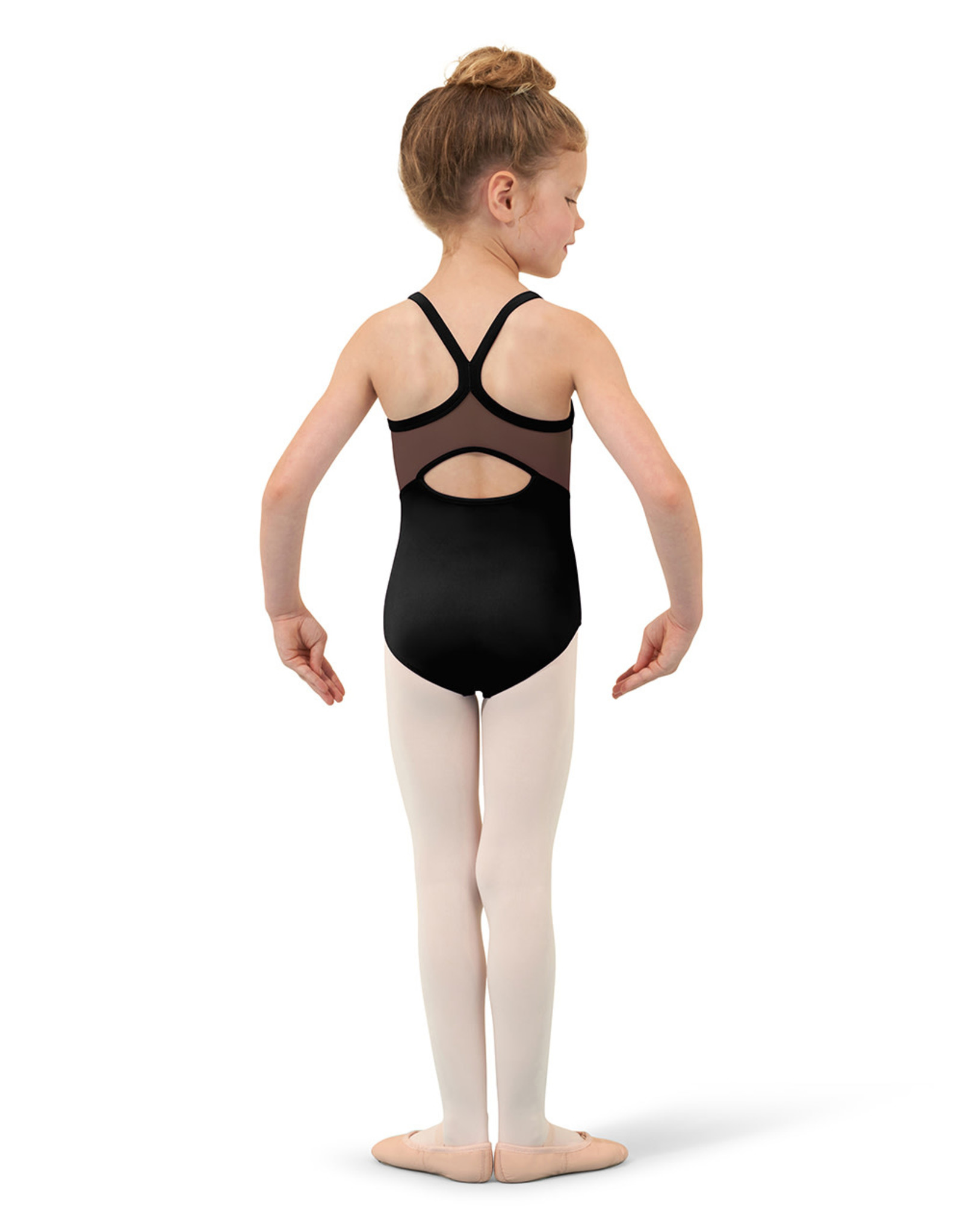 Bloch / Mirella Flower Vine Mesh Back Camisole Leotard (CL4697)