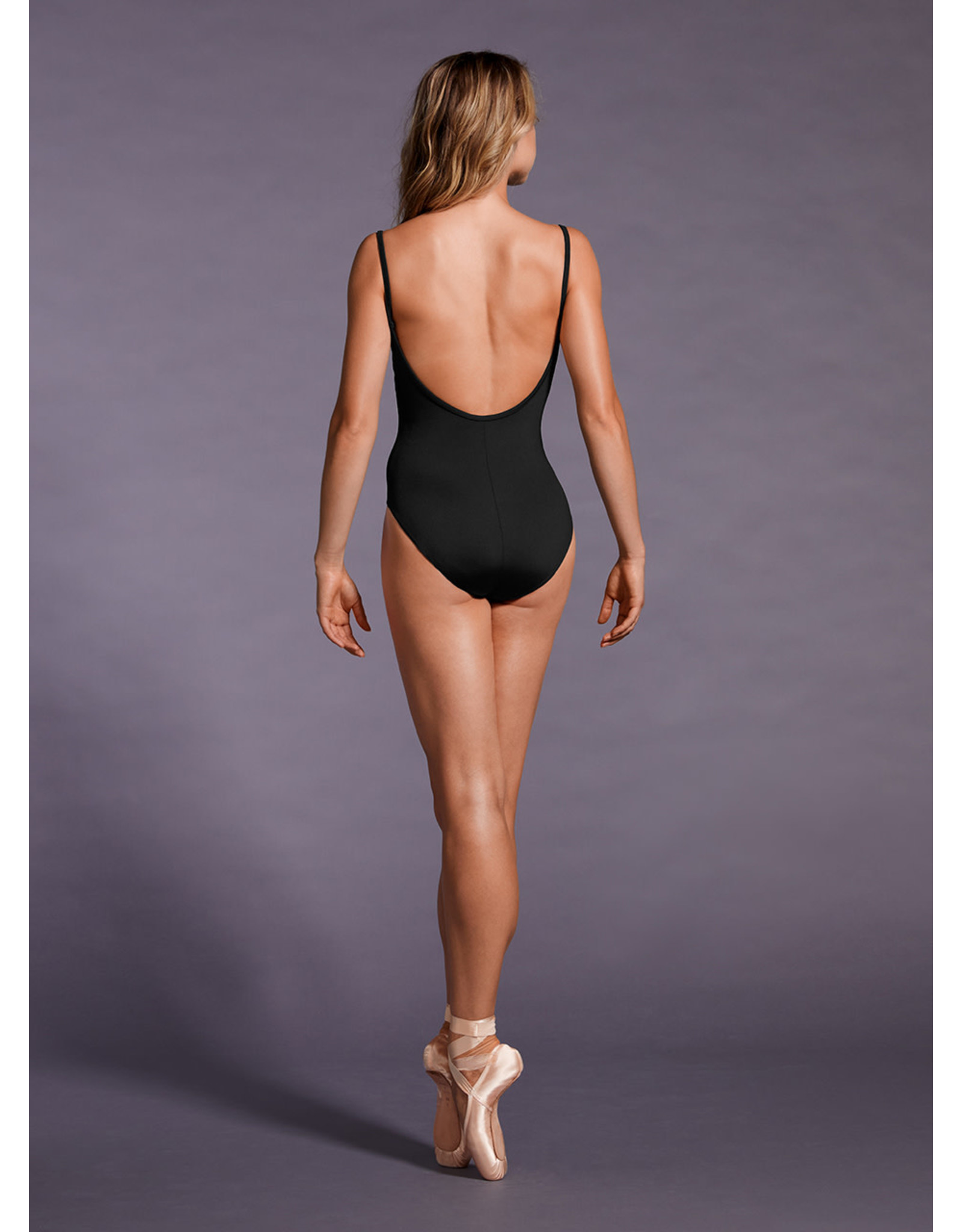 AB28 Skin Tone Camisole Leotard with Supportive Built-In Bra