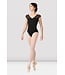 Bloch / Mirella V-Neck Open Back Cap Sleeve Leotard (L9552B) (Discontinued)