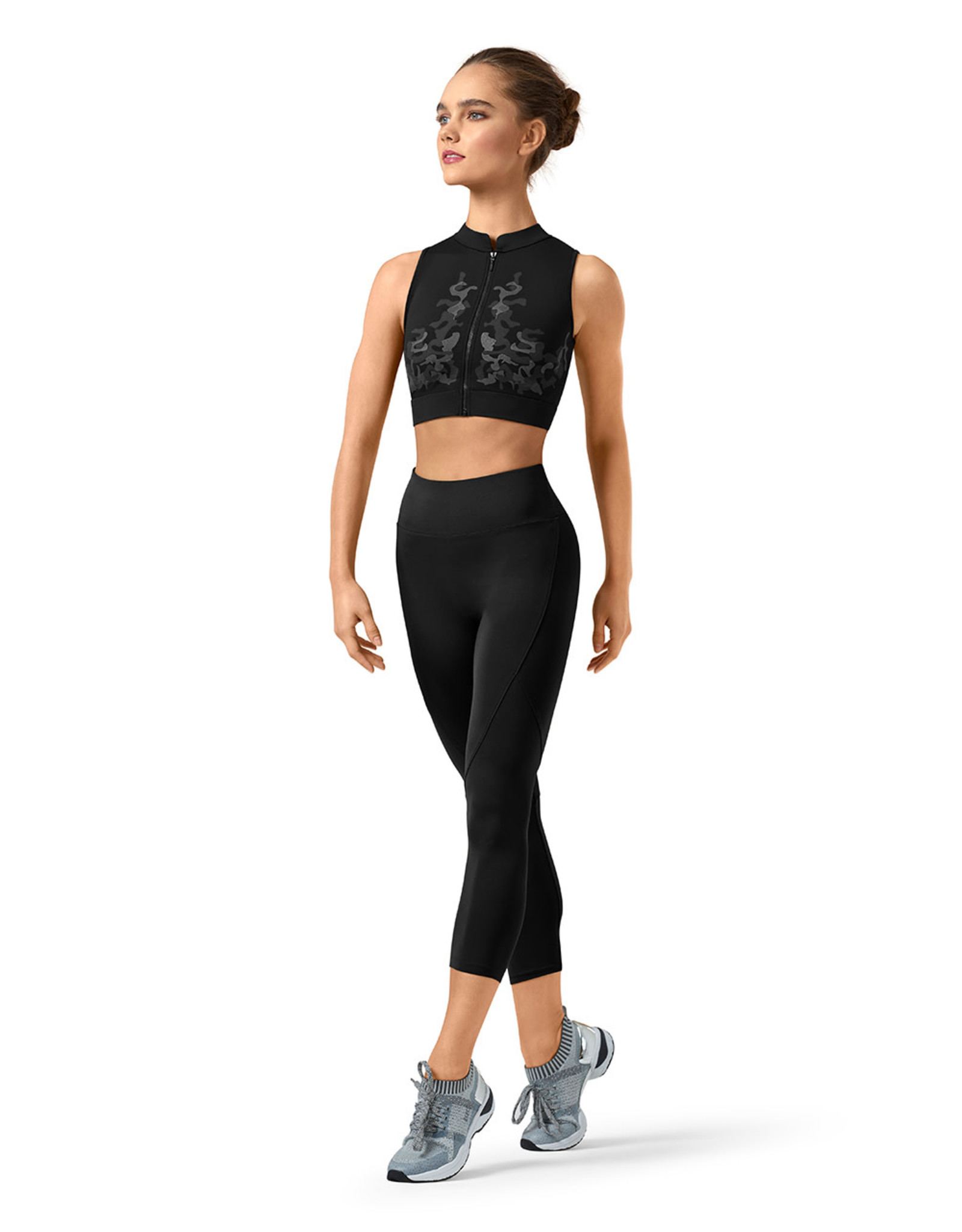Bloch / Mirella Camo 7/8 Length Leggings (P9338) DISCONTINUED