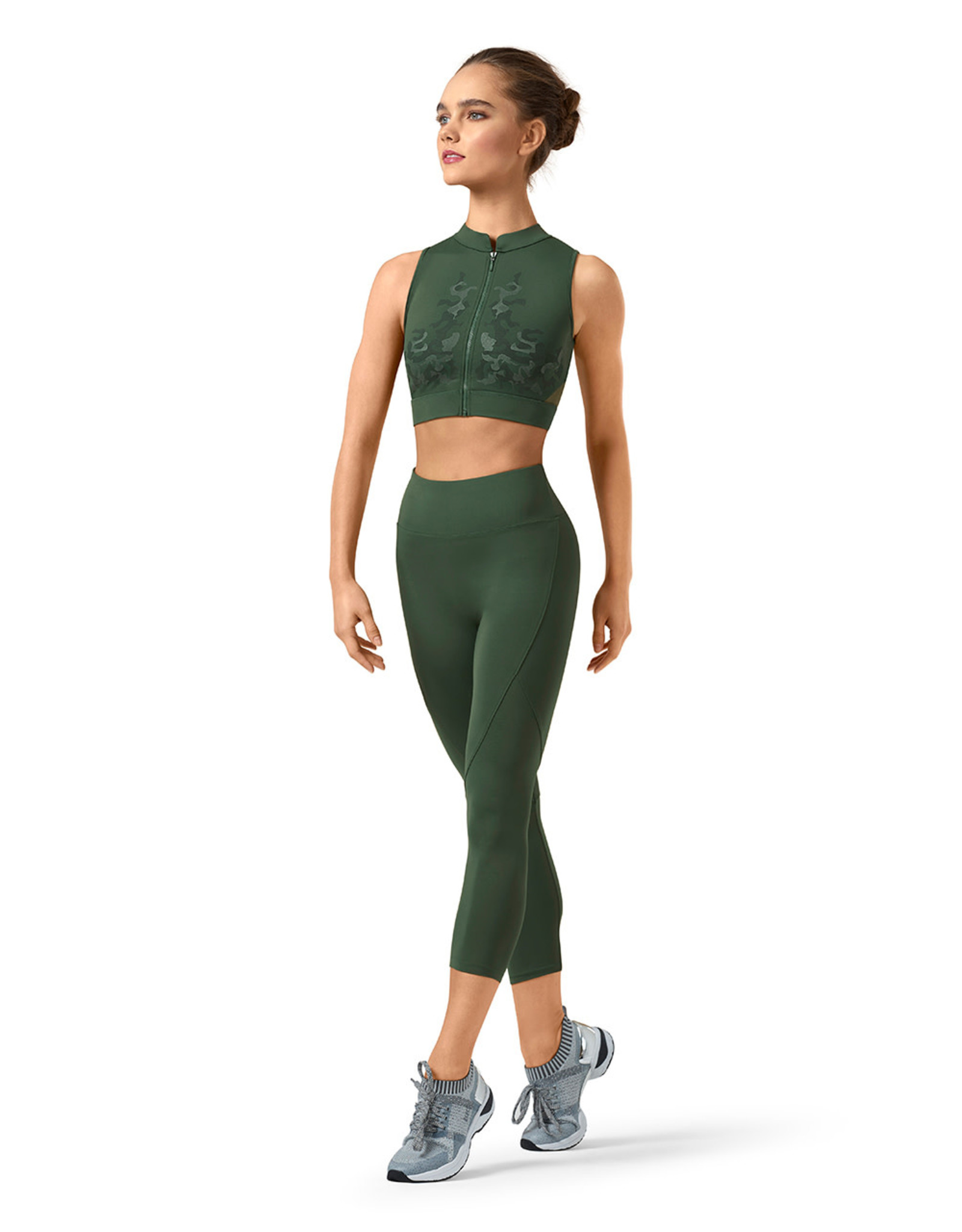 Bloch / Mirella Camo 7/8 Length Leggings (P9338) DISCONTINUED