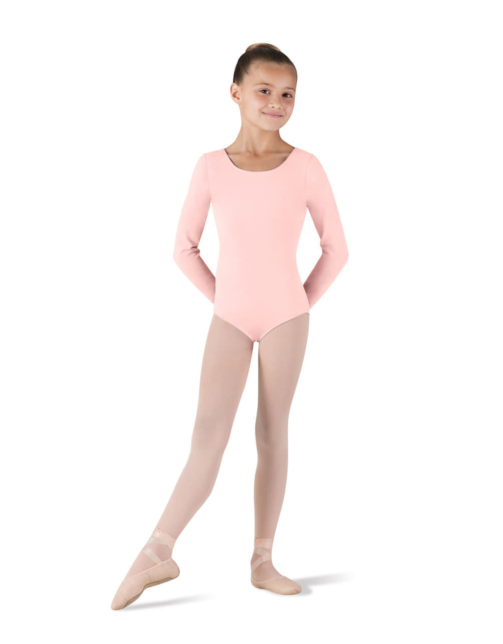 Bloch / Mirella Child Long Sleeve Round Neck Leotard (CL5409)