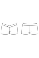 Bloch / Mirella V Front Shorts (R3614)