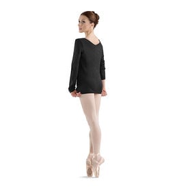 Bloch / Mirella V-Neck Long Sleeve Top (Z0959) (Discontinued)