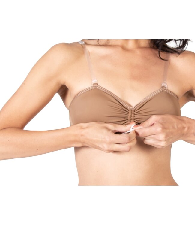 Body Wrappers Underwraps Cinched Padded Bandeau Bra (292) (Discontinued)