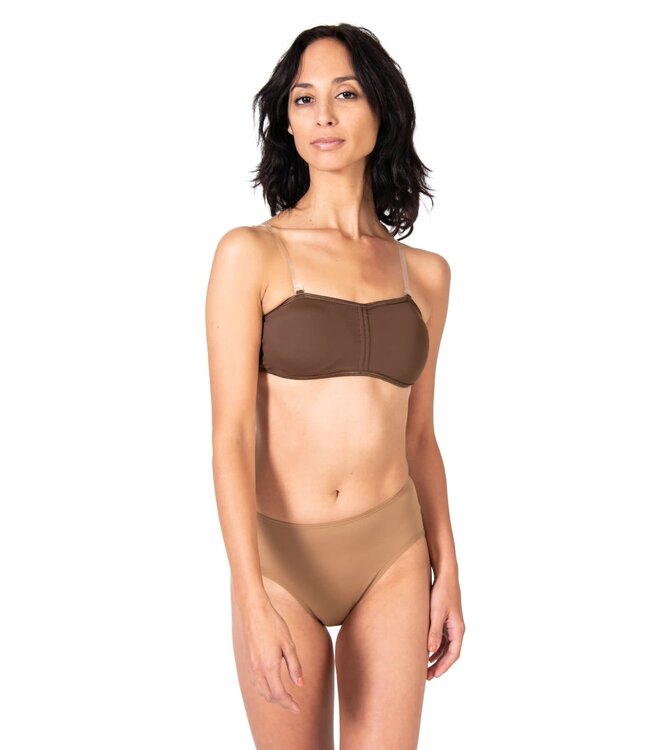 Body Wrappers Underwraps Cinched Padded Bandeau Bra (292) (Discontinued)