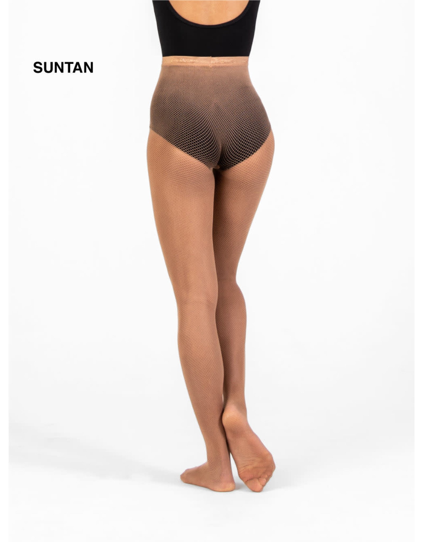 Body Wrappers TotalSTRETCH Seamless Fishnet Tights (A61)