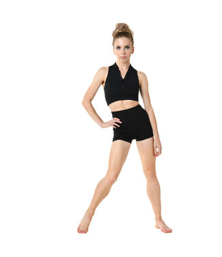 DANZNMOTION Sloan Zip-Up Scuba Top (2741A)