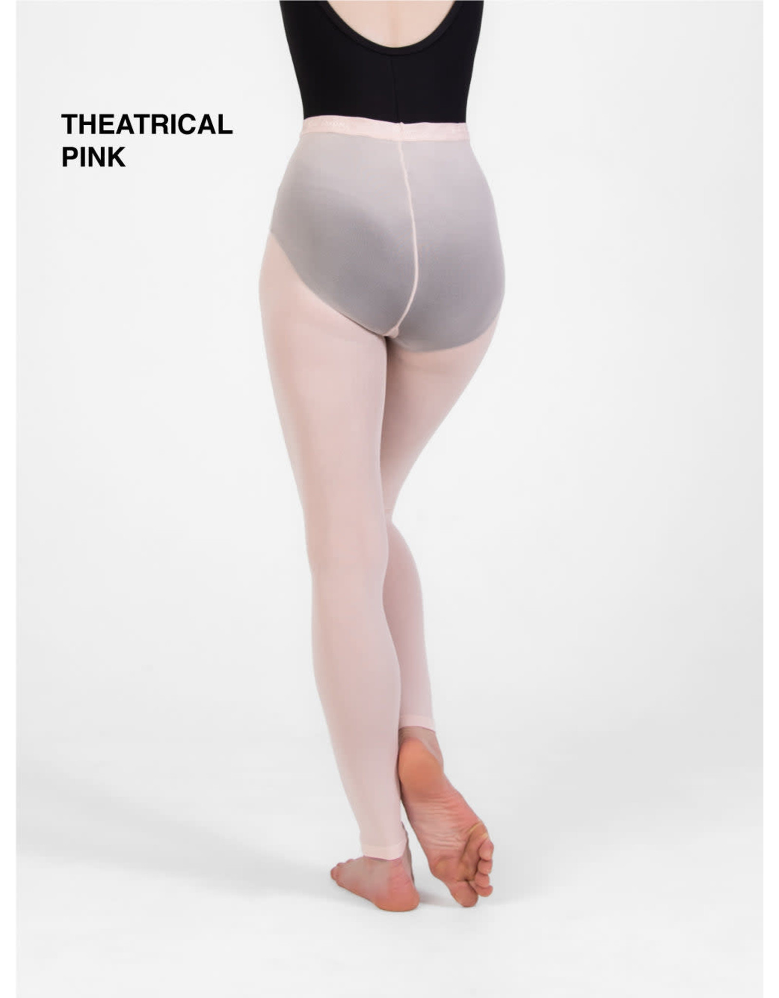 Body Wrappers Total STRETCH Footless Tights (A33X)