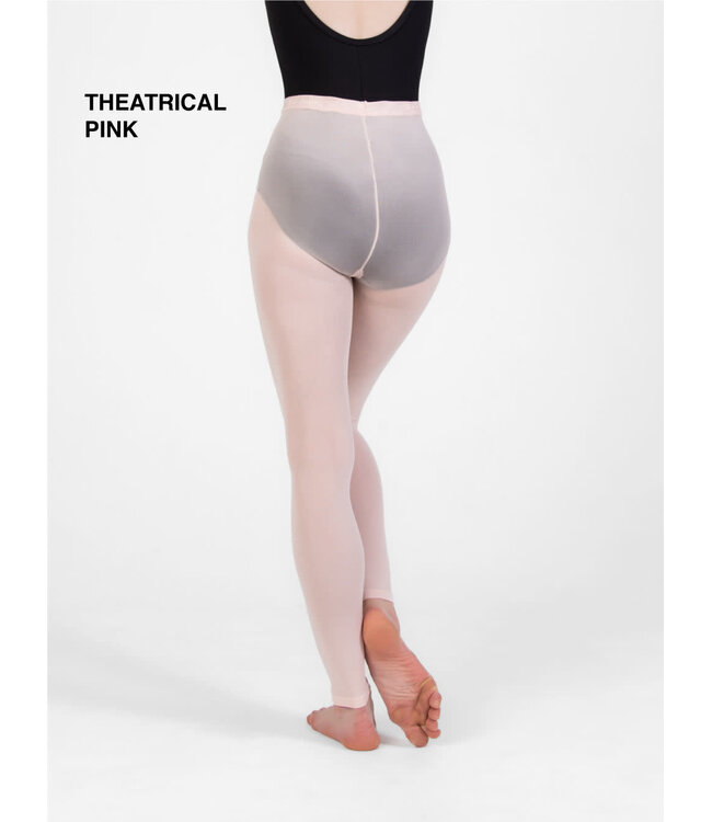 Body Wrappers Total STRETCH Footless Tights (A33X)