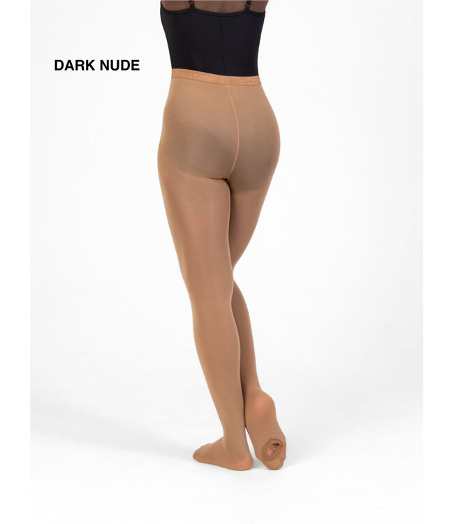 Body Wrappers TotalSTRETCH Seamless Convertible Tights (A31)