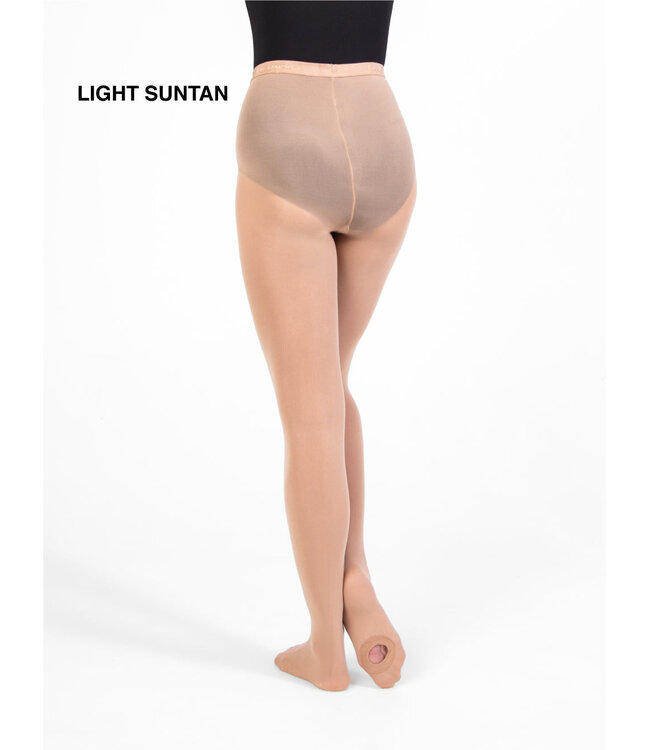 Body Wrappers TotalSTRETCH Seamless Convertible Tights (A31)