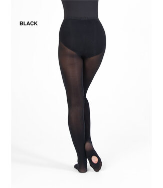Body Wrappers Plus Size Basic Woman's Convertible Tights (A31X)