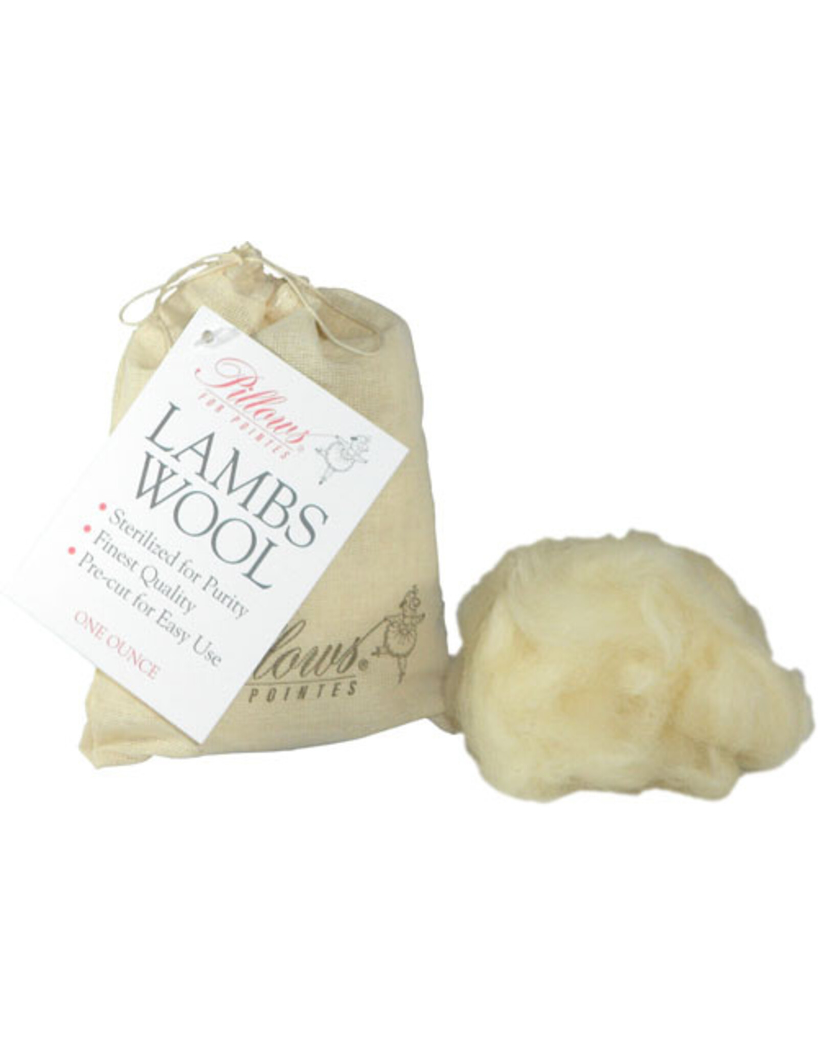 Pillows for Pointes Loose Lambs Wool (LLW)
