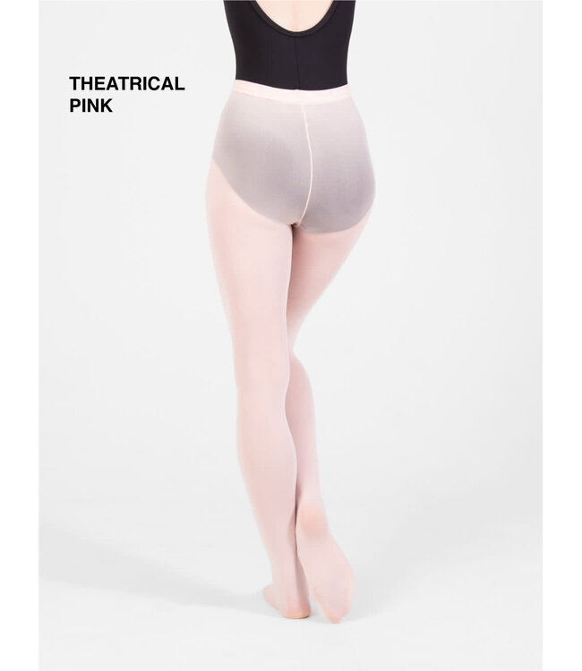 Body Wrappers Plus Size Basic Woman's Footed Tights (A30X)