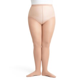 Capezio / Bunheads Plus Sized Hold & Stretch Footed Tights (N1862)