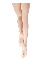 Capezio / Bunheads Child Professional Mesh Seamed Transition Tights (9C)