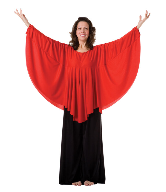 Body Wrappers Adult Plus Angel Wing Pullover (568XX)