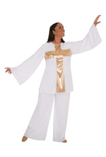 Body Wrappers Adult Praise Cross Pullover (621) (Discontinued)