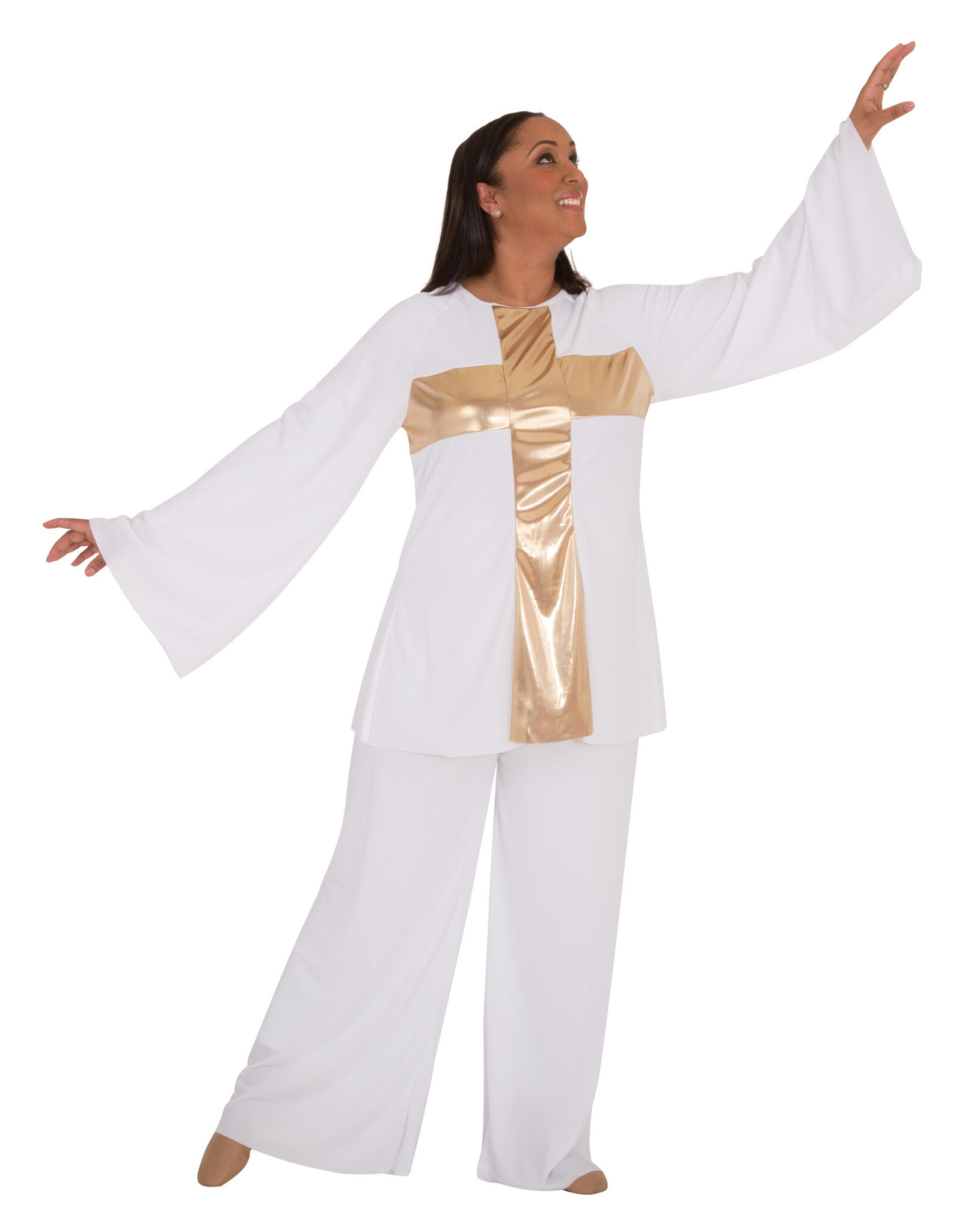 Body Wrappers Adult Praise Cross Pullover (621) (Discontinued)
