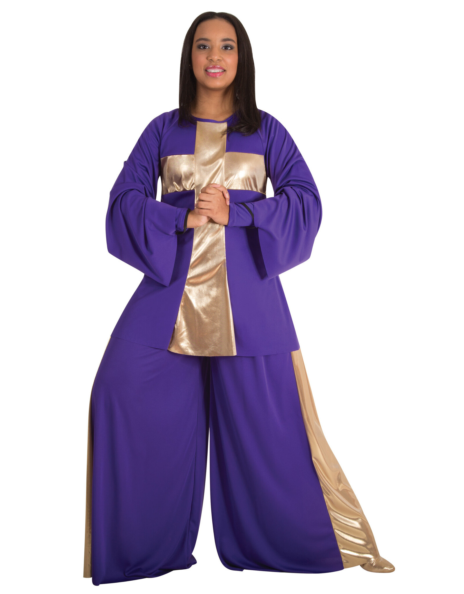 Body Wrappers Adult Praise Cross Pullover (621) (Discontinued)
