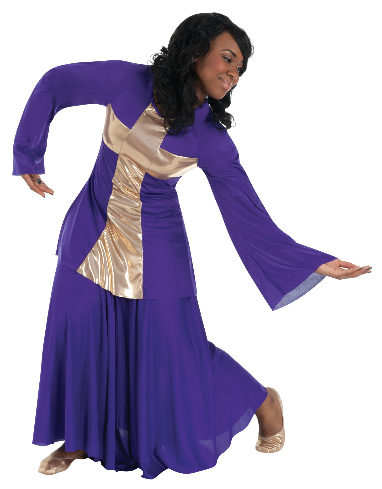 Body Wrappers Adult Praise Cross Pullover (621) (Discontinued)
