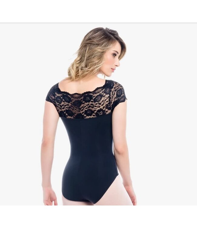 So Danca Matilda Cap Sleeve Leo w/ Lace (SL16)