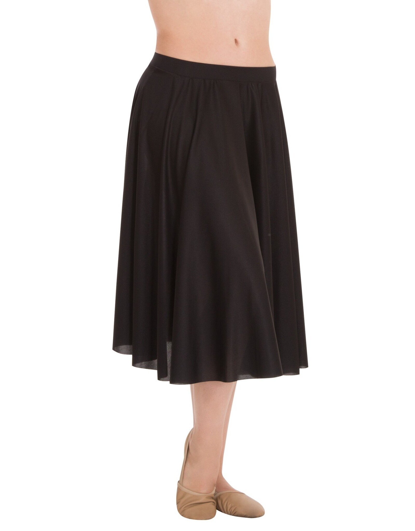 Body Wrappers Adult Dance Below-The-Knee Circle Skirt (511)