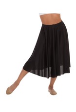 Body Wrappers Adult Dance Below-The-Knee Circle Skirt (511)