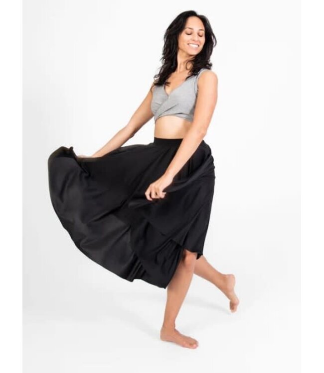 Body Wrappers Adult Dance Below-The-Knee Circle Skirt (511)