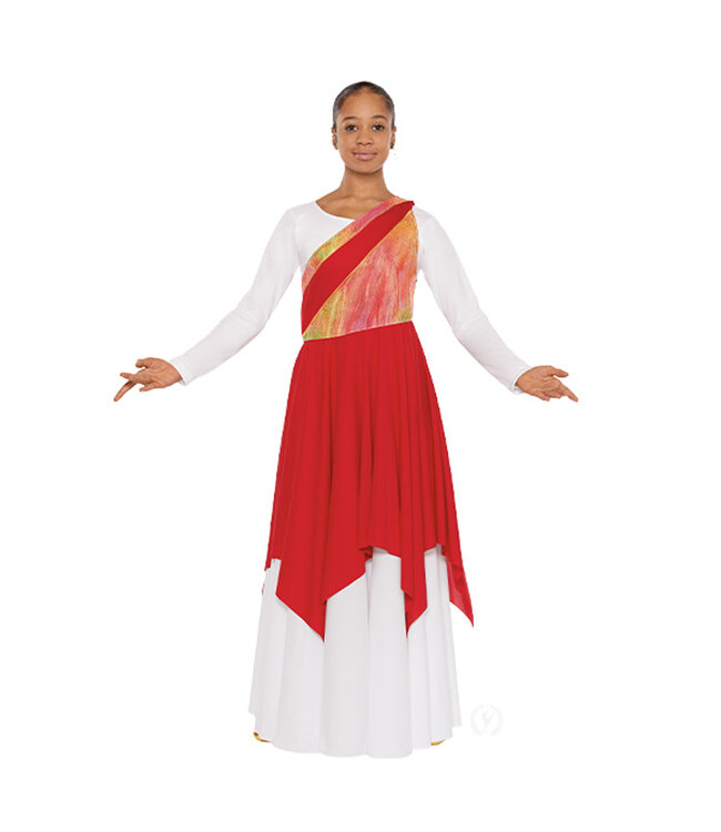 Eurotard Child Iridescent Asymmetrical Tunic (97567C)