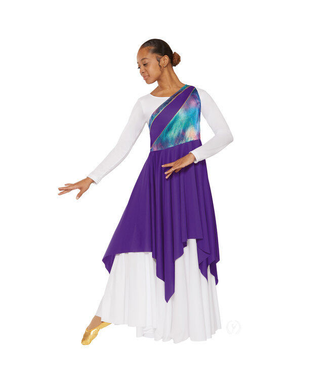 Eurotard Child Iridescent Asymmetrical Tunic (97567C)